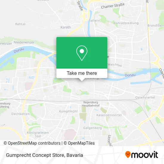 Gumprecht Concept Store map
