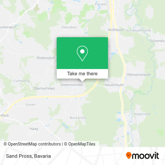 Sand Pross map