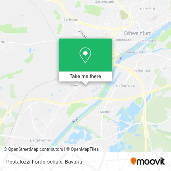Pestalozzi-Forderschule map