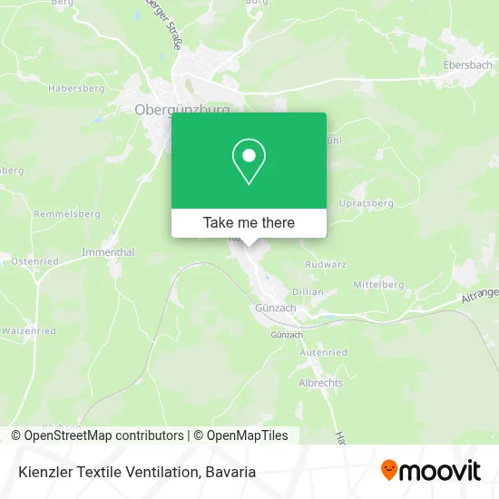 Kienzler Textile Ventilation map