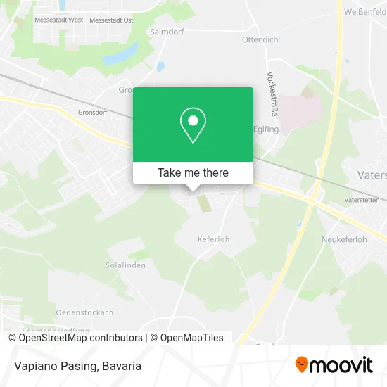 Vapiano Pasing map