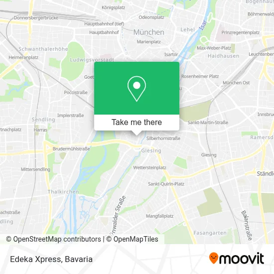 Edeka Xpress map