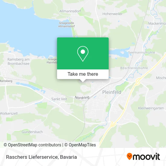Raschers Lieferservice map
