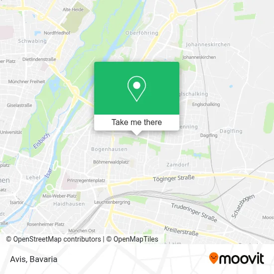 Avis map