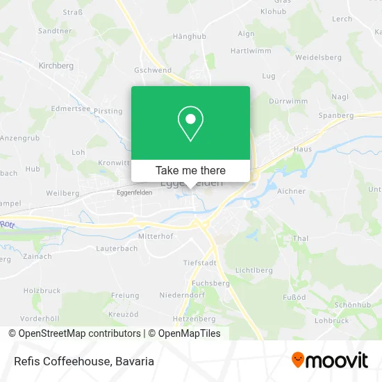 Refis Coffeehouse map