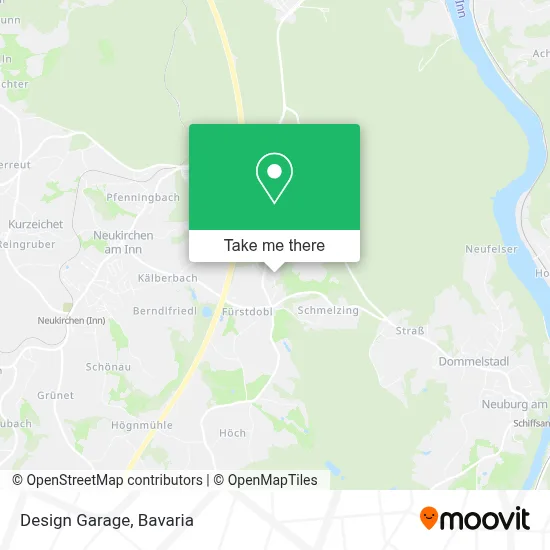 Design Garage map