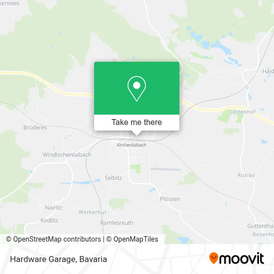 Hardware Garage map