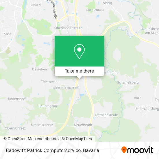 Badewitz Patrick Computerservice map