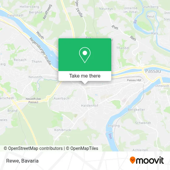 Rewe map