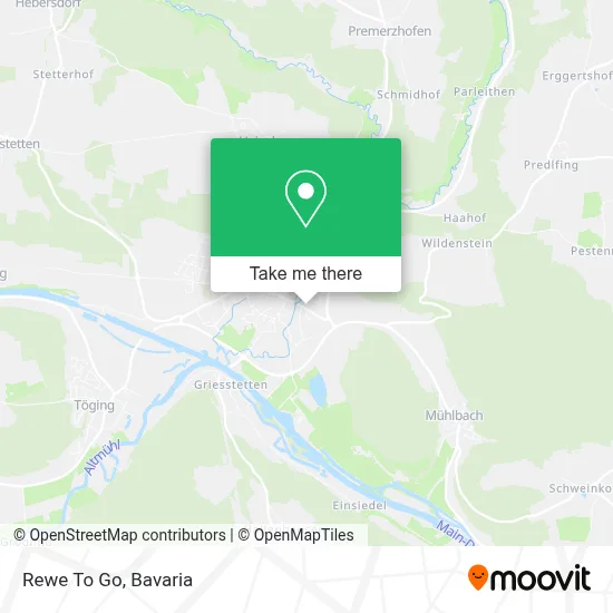 Rewe To Go map