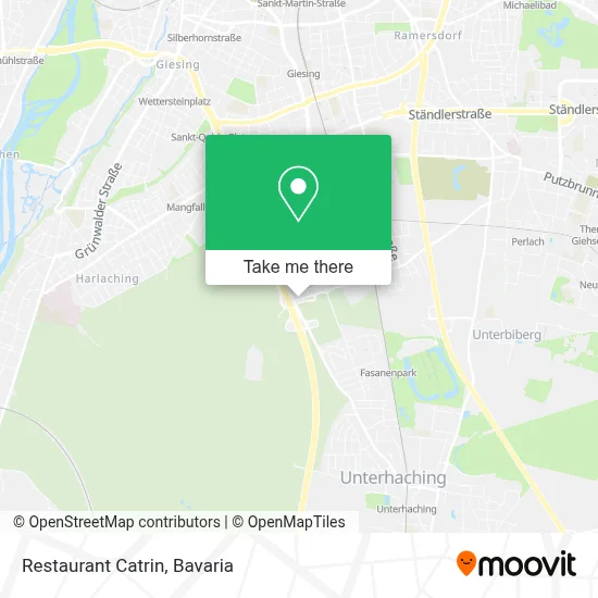 Restaurant Catrin map