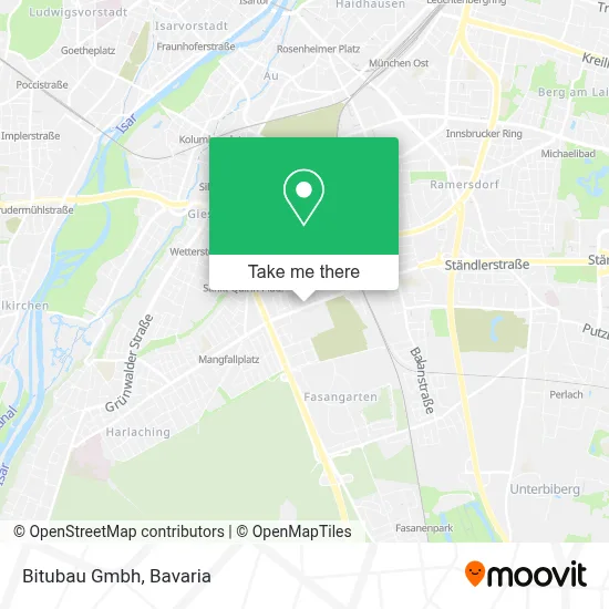 Bitubau Gmbh map