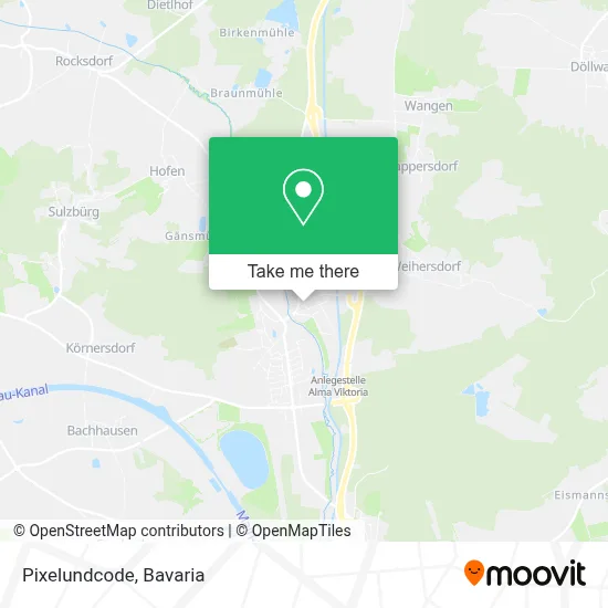 Pixelundcode map