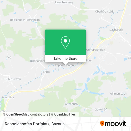 Rappoldshofen Dorfplatz map