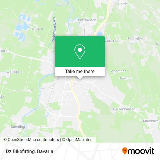 Dz Bikefitting map