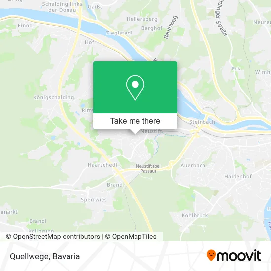 Quellwege map