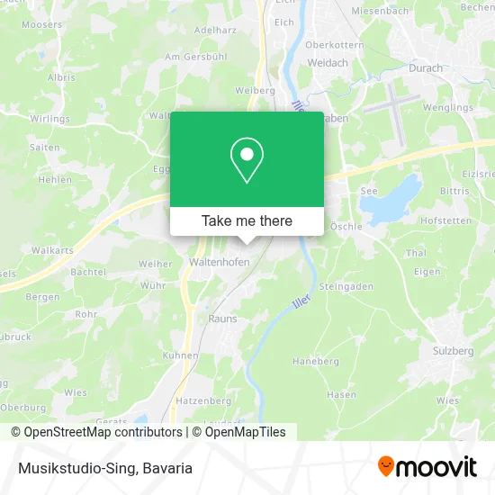 Musikstudio-Sing map