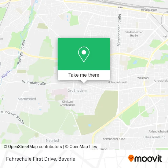 Fahrschule First Drive map