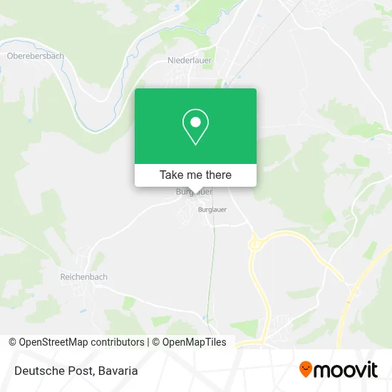 Deutsche Post map