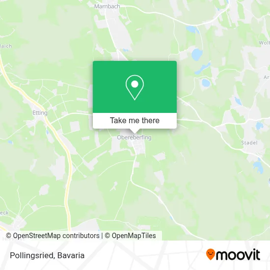 Pollingsried map