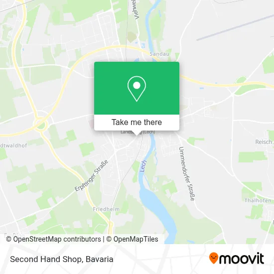 Second Hand Shop map