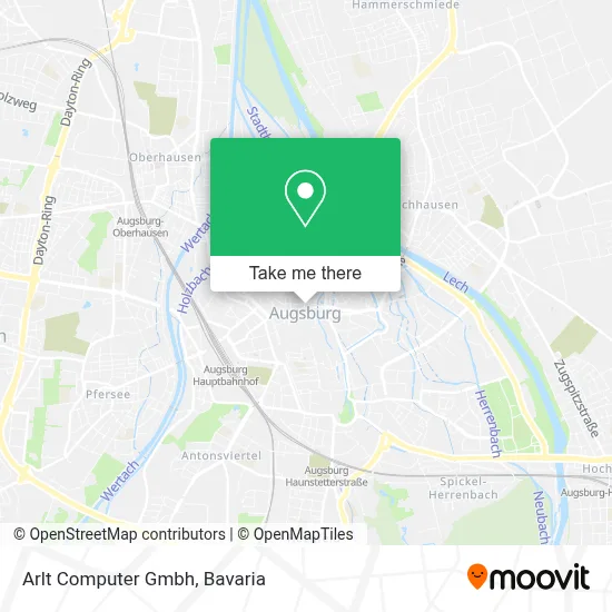 Arlt Computer Gmbh map