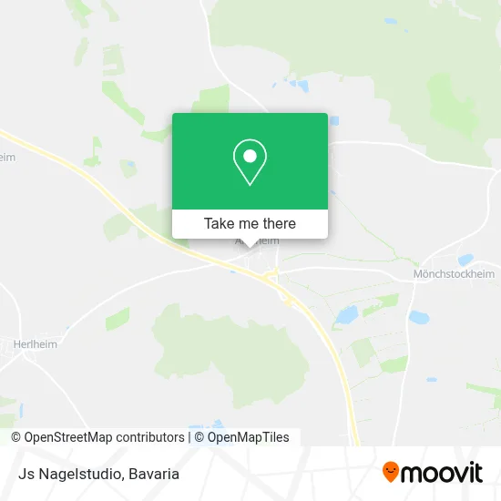 Js Nagelstudio map