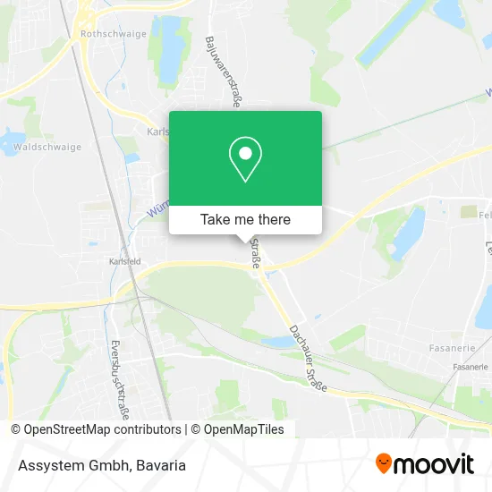 Assystem Gmbh map