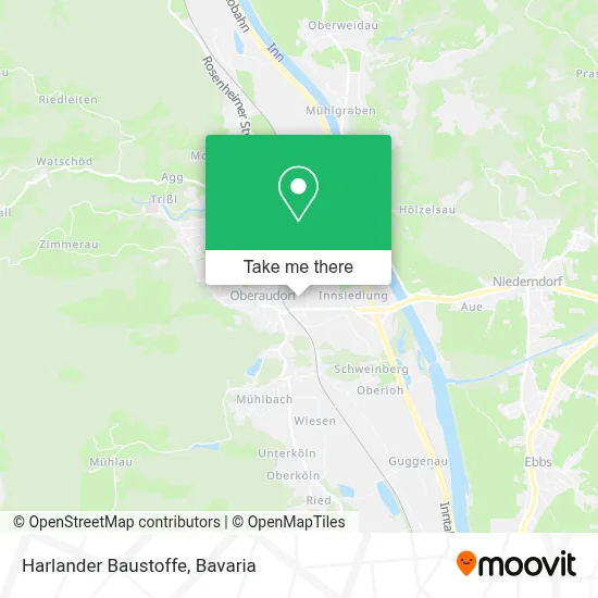 Harlander Baustoffe map