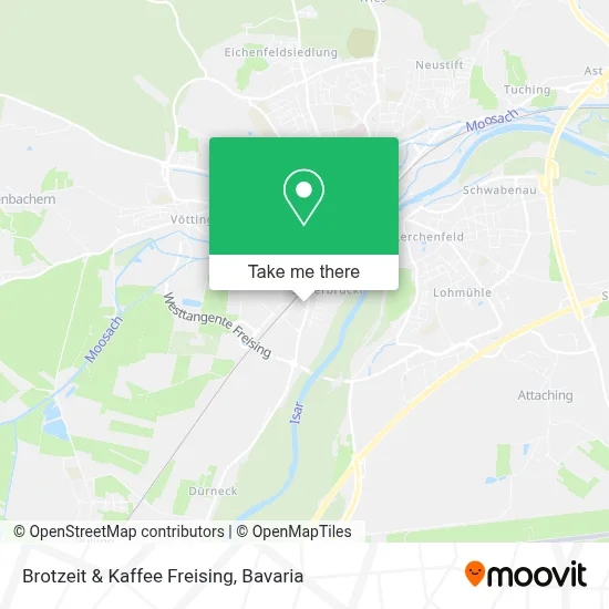 Brotzeit & Kaffee Freising map
