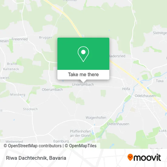 Riwa Dachtechnik map