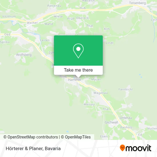 Hörterer & Planer map