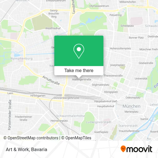 Art & Work map