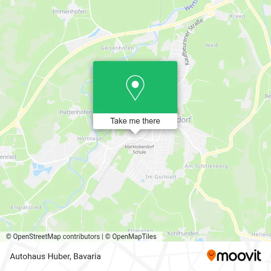 Autohaus  Huber map