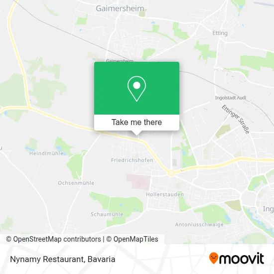 Nynamy Restaurant map