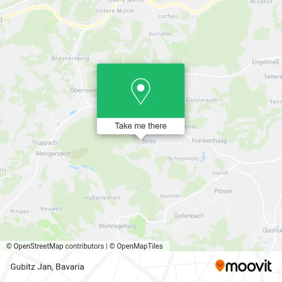Gubitz Jan map
