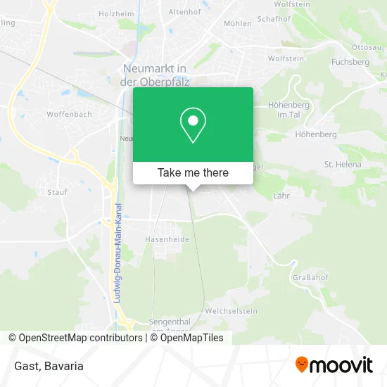 Gast map