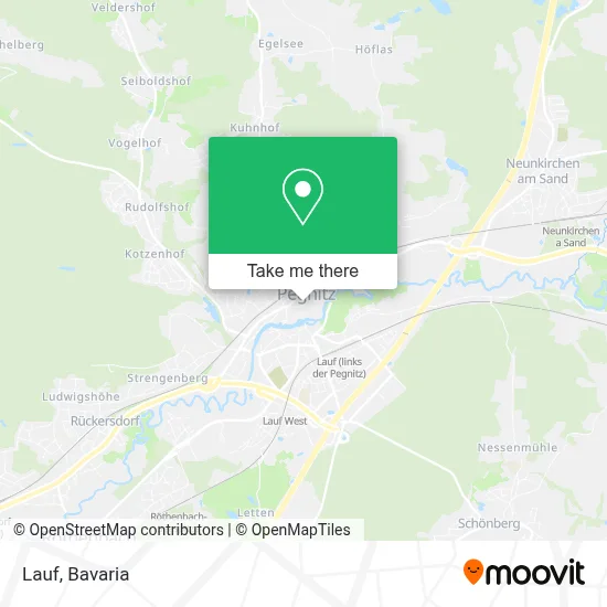 Lauf map