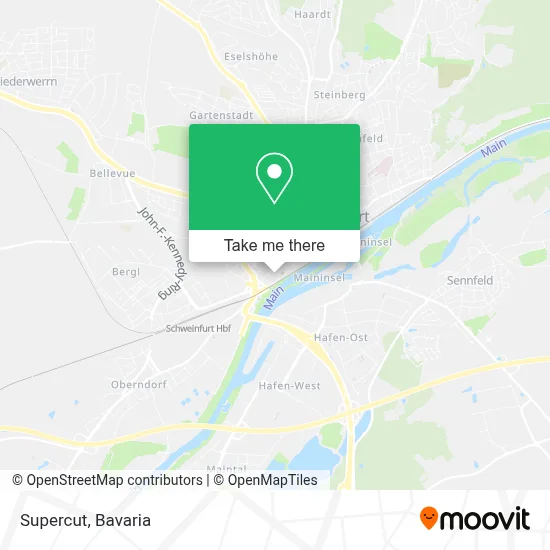 Supercut map