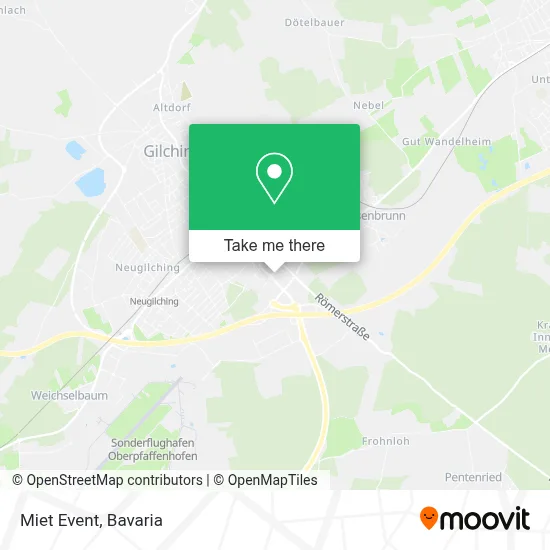 Miet Event map