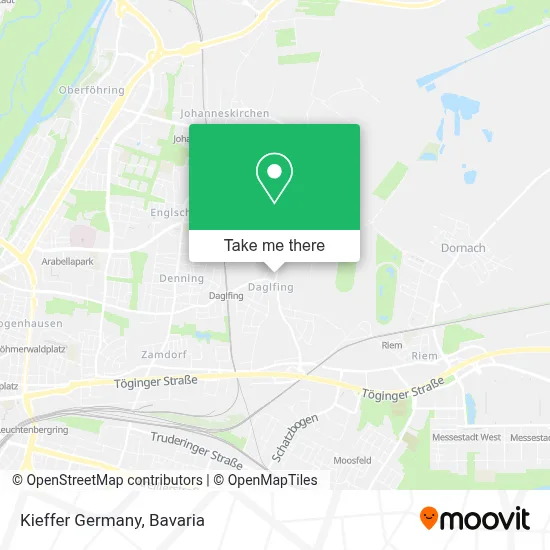 Kieffer Germany map