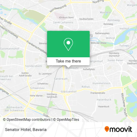 Senator Hotel map