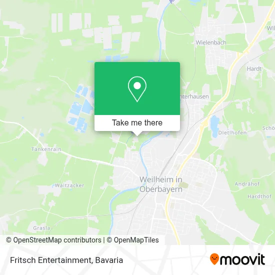 Fritsch Entertainment map