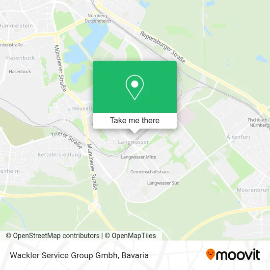 Wackler Service Group Gmbh map