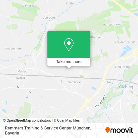 Remmers Training & Service Center München map
