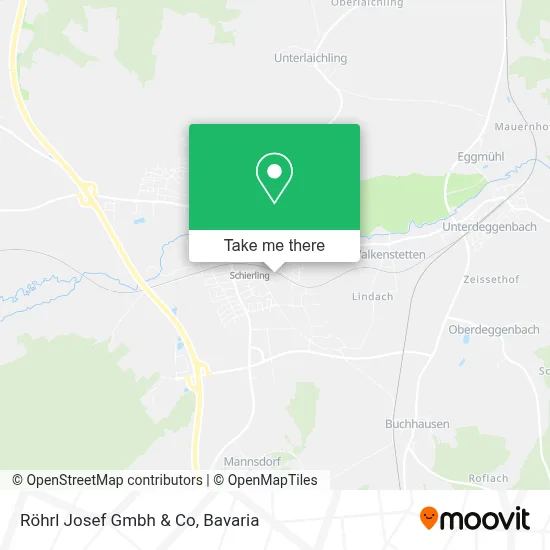 Röhrl Josef Gmbh & Co map