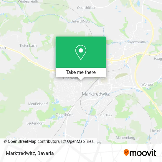 Marktredwitz map