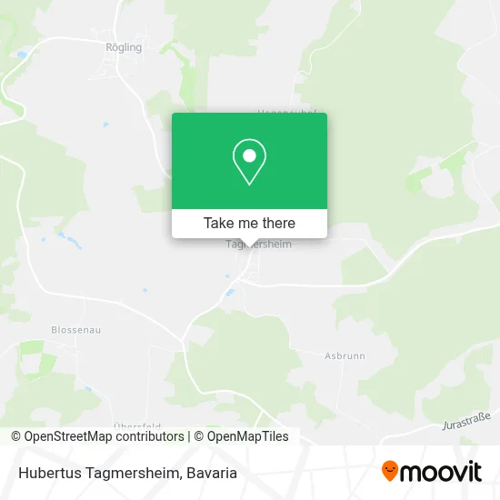 Hubertus Tagmersheim map