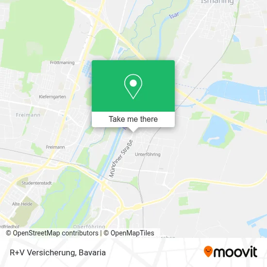 R+V Versicherung map