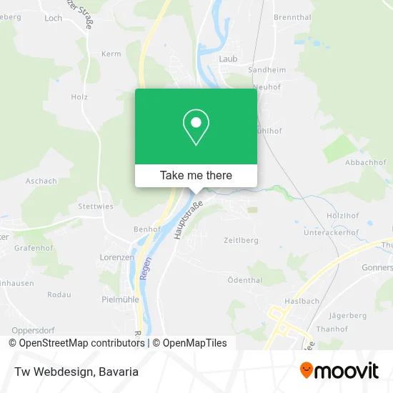 Tw Webdesign map